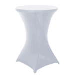 White Stretch Tablecloth +$5.00