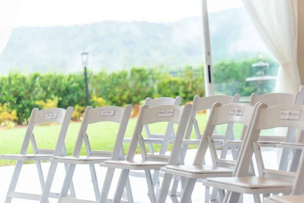 shallowfocusshotrowschairswithblurredbackground CFM Event Rentals