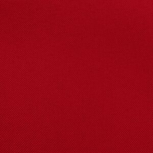 Cherry Red Polyester Linen