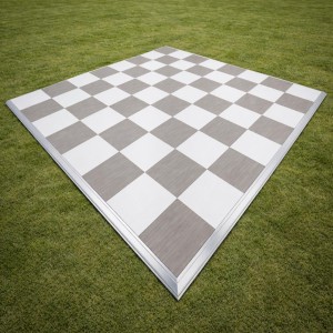 Light Grey Checkered Dance Floor
