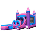 Pink Bounce House Combo