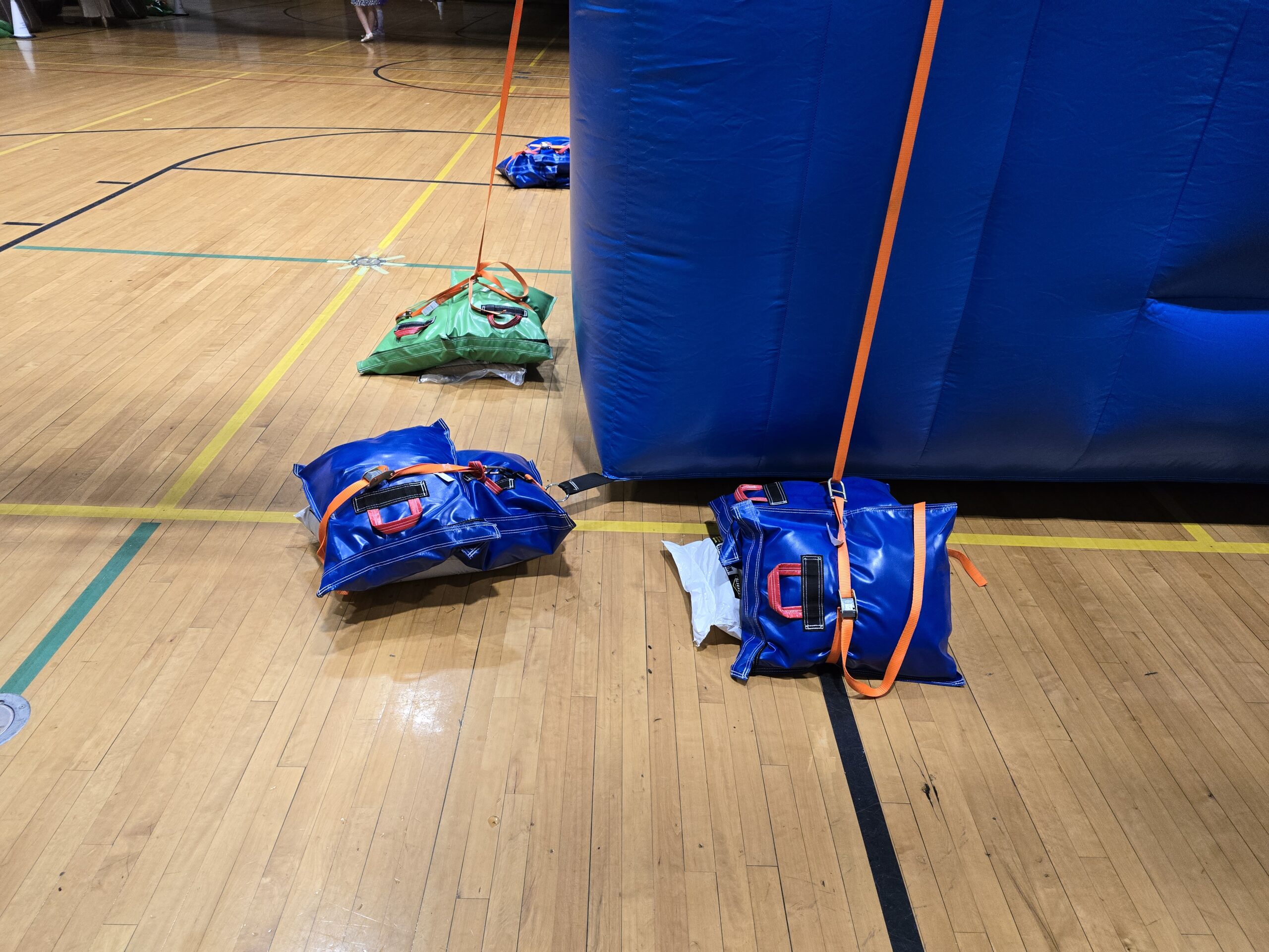 Sandbag Setup