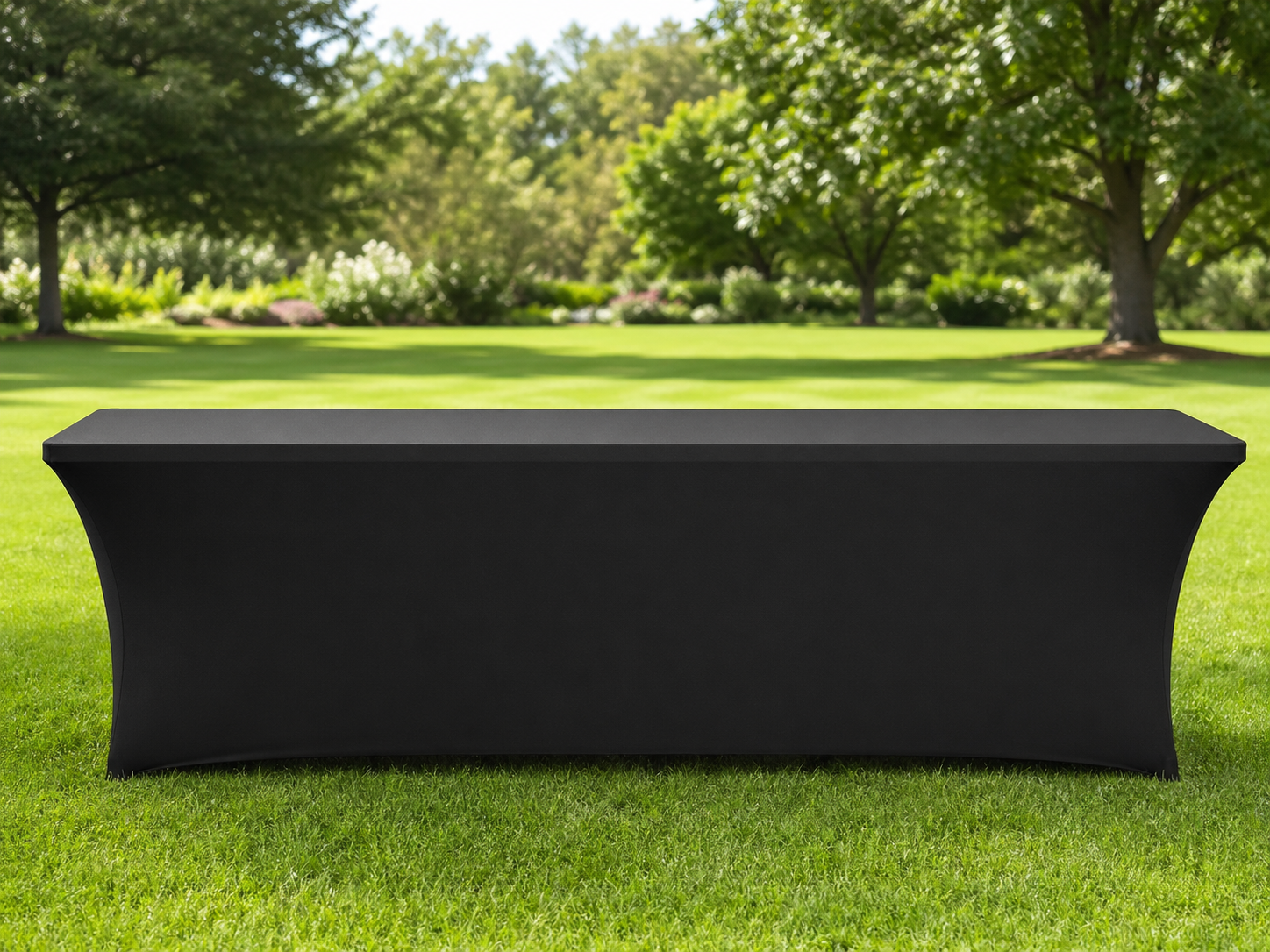 Black Stretch Tablecloth