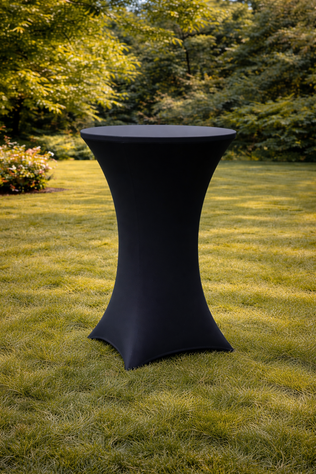 Black Stretch Tablecloth